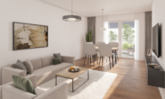 Wohnen-Essen Schlafen - ** Erstbezug 2-Zimmer Wohnung mit Weitblick - TOP Lage **