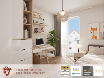 ** Erstbezug 2-Zimmer Wohnung mit Weitblick – TOP Lage **, 84079 Bruckberg, Wohnung