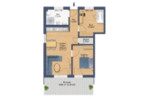 Grundriss - !!! AUFGEPASST: Erdgeschoßwohnung mit GARTEN - KfW-40 QNG-Standard !!!