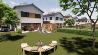 Visualisierung 5 - Nur noch ein Grundstück verfügbar-Doppelhaus oder Einfamilienhaus möglich !!!