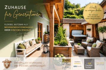 *** Charmater Landhausstil trifft moderne Wohnwelten- ideal für Generationen unter einem Dach ***, 84424 Isen, Einfamilienhaus