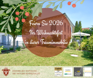 Feiern Sie Ihr Weihnachtsfest 2026 in dieser Traumimmobilie in Bestlage von Straubing !!, 94315 Straubing, Haus
