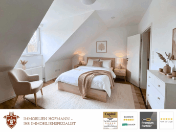 ein neues Zuhause wartet: modernisierte 2-Zimmer-Wohnung mit Balkon, Garage und Stellplatz, 94333 Geiselhöring, Dachgeschosswohnung