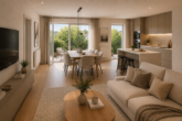 Wohnbeispiel KI generiert - Modern wohnen in Bestlage Landshuts | Exklusive 4-Zimmer-Wohnung im Beethoven25