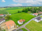 Luftaufnahme 2 - " Seltene Chance: Voll erschlossenes Baugrundstück mit Baugenehmigung 896m² "