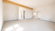 Wohnen/Küche - aktueller Stand - ! Barrierefreie Traumwohnung mit Blick ins Grüne - KfW-40 + QNG - Einziehen September 2026 !!