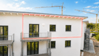 Außenansicht - ! Barrierefreie Traumwohnung mit Blick ins Grüne - KfW-40 + QNG - Einziehen September 2026 !!