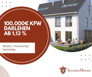 !! Jetzt KfW Förderung ab 1,13% Zins nutzen – Ihr Eigenheim wartet auf Sie !!, 85459 Berglern, Reiheneckhaus