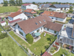 Drohnenansicht - Zweifamilienhaus mit Charakter und doppeltem Potenzial! Sofort Einziehen und Sanieren!