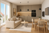 Wohnzimmer - 2-Zimmer Neubau-Investment mit attraktiven Förder- und Steuervorteilen