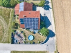 Luftansicht - Familienglück in ruhiger Lage - Gepflegtes Einfamilienhaus mit Werkstatt und PV- Anlage