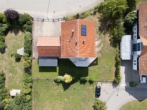 Vogelansicht - + Familiendomizil mit großem Grundstück in Aiterhofen +