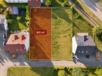 Luftbild - Hier können Sie mir Ihrer Familie ankommen - Großzügiges Baugrundstück