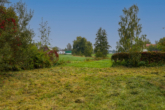 Gartenblick Grundstück - Idyllisches Grundstück in Bodenkirchen-Hilling – Ihr Platz für Ruhe, Natur und Freiheit