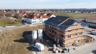 Außenansicht aktueller  Baufortschritt - *** WOW-HAUS vor den Toren Landshut - BEZUGSFERTIG 2026 ***